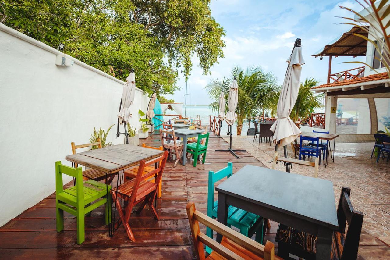 El Buho Lagoon Bacalar Eksteriør bilde