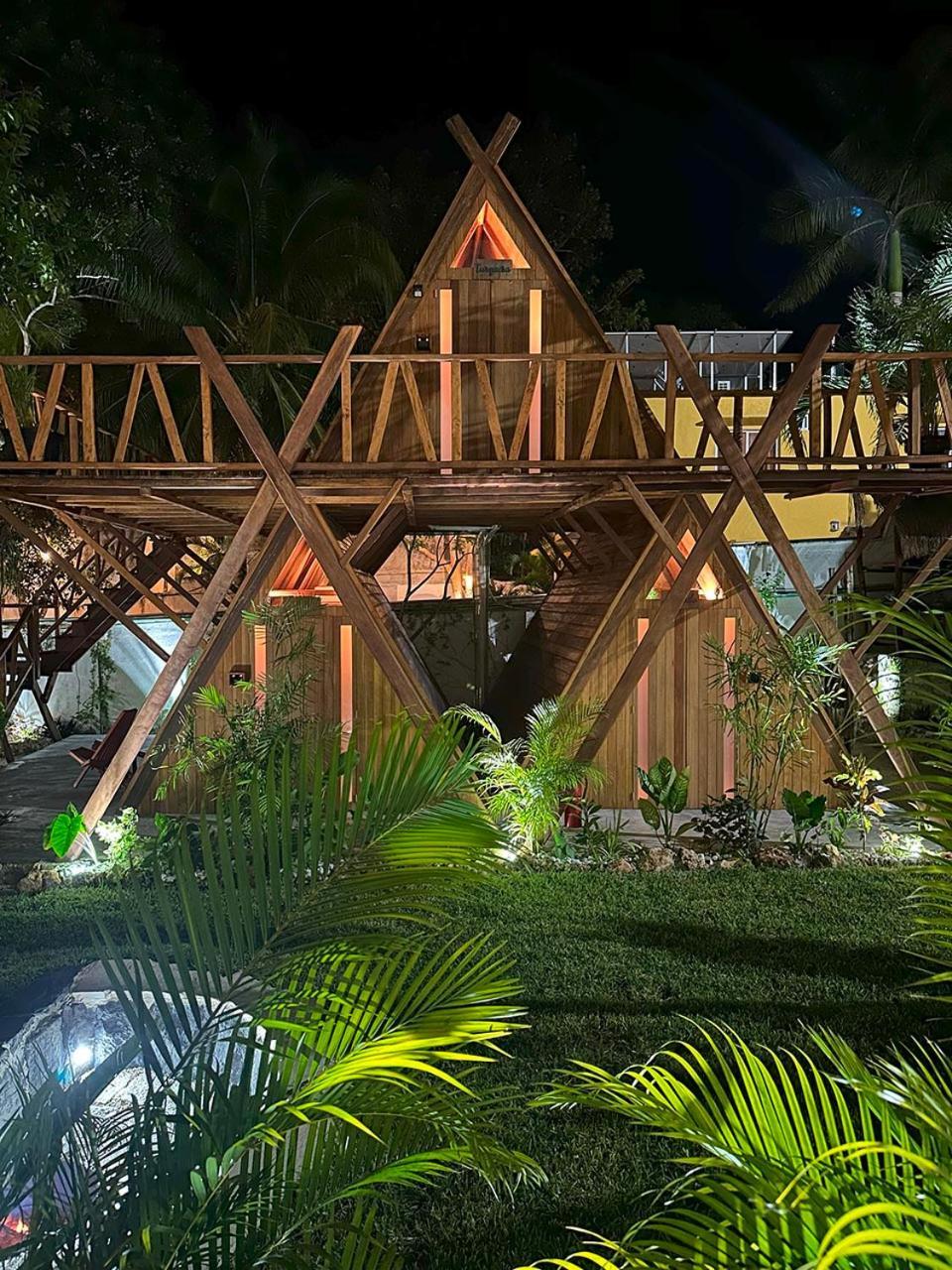 El Buho Lagoon Bacalar Eksteriør bilde